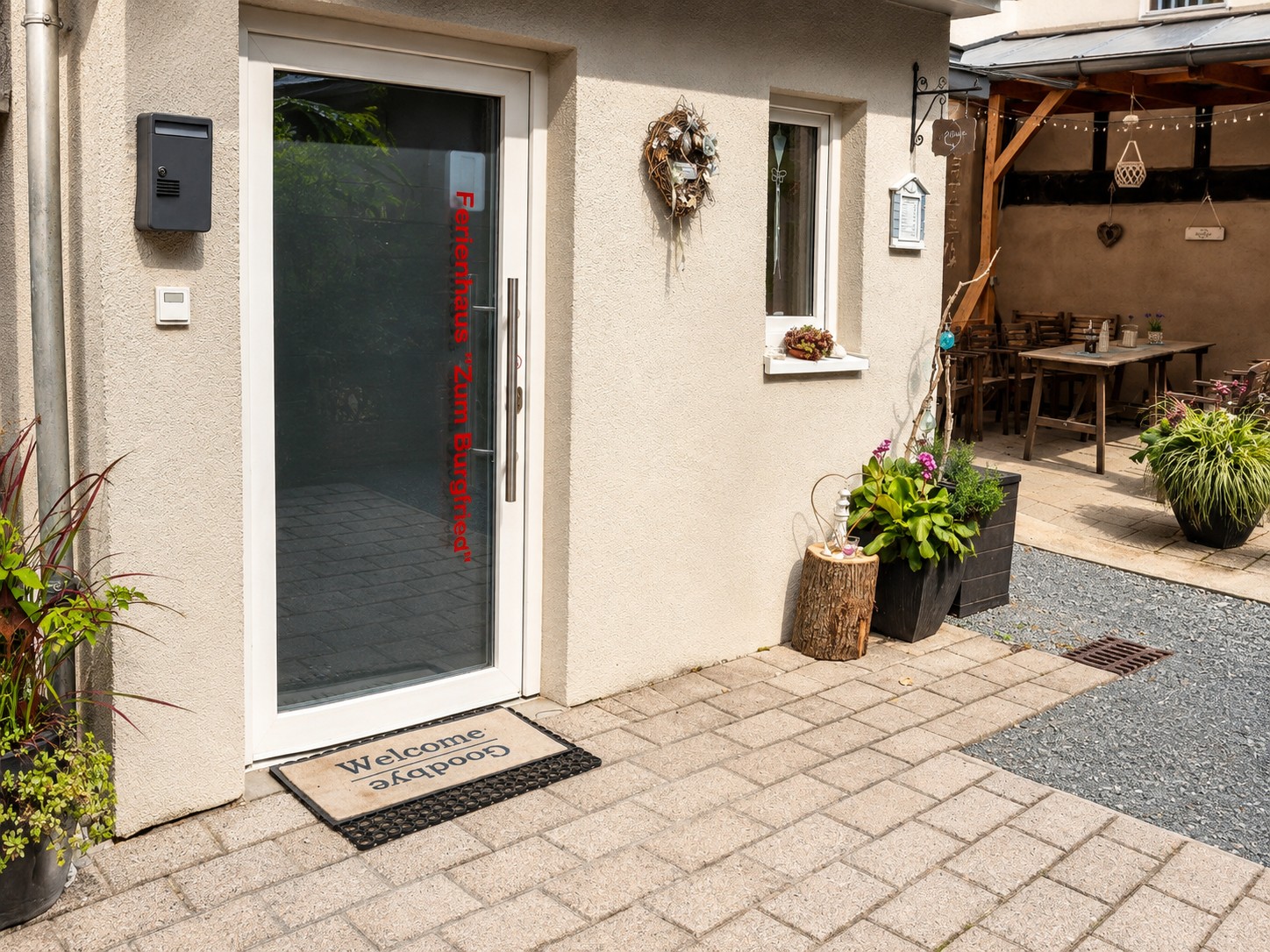 Privater Innenhof, weitere Ansicht